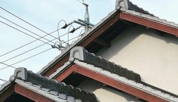 本巣郡北方町　戸崎様屋根修繕