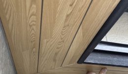 南濃町　I様邸　軒天修理